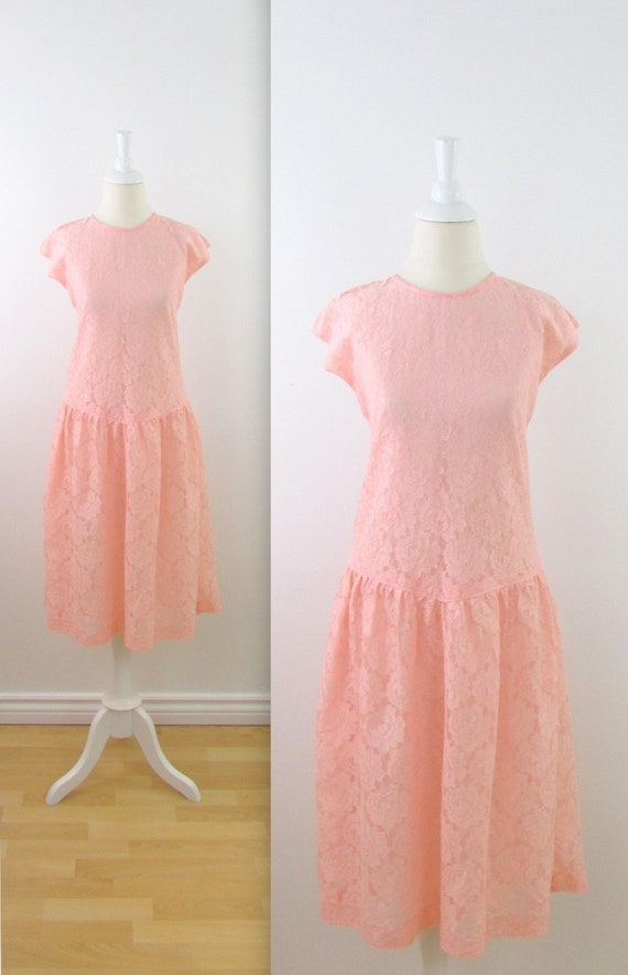 pale coral dress
