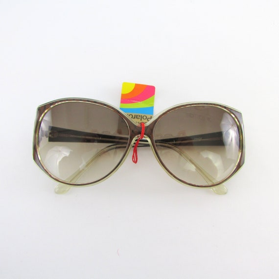 Vintage Sunglasses for Women - Oversized Boho Pol… - image 2