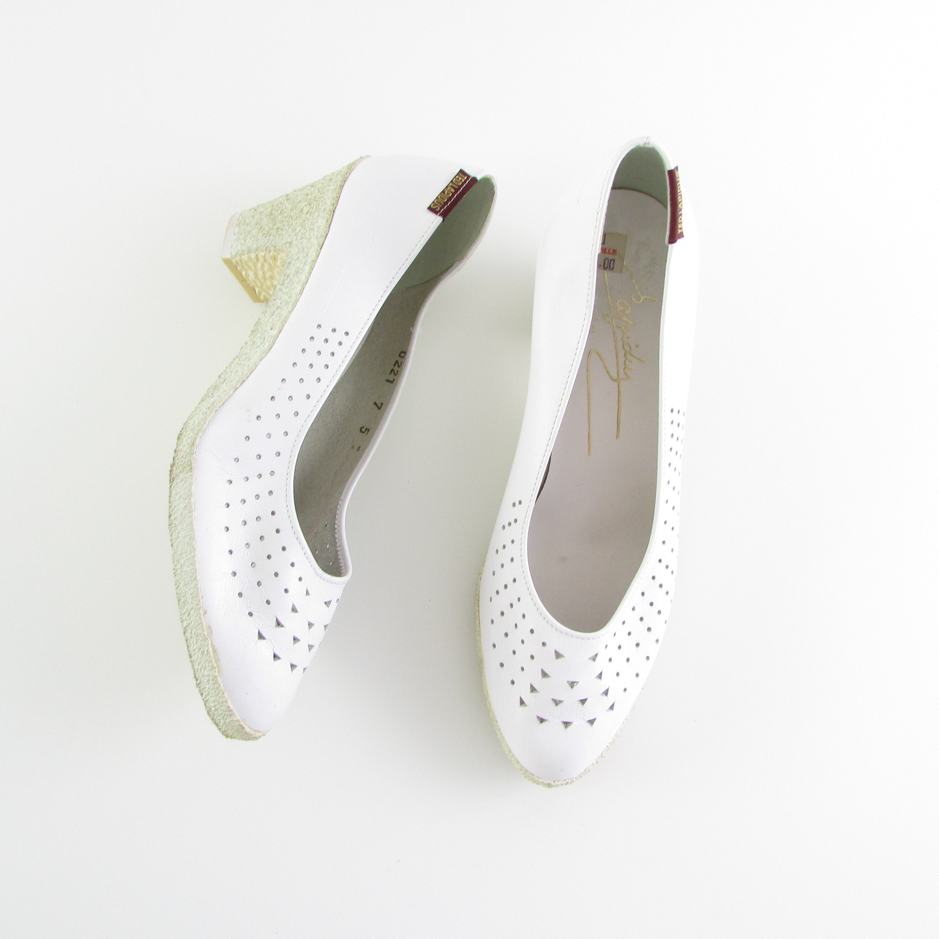 Escarpin Ted Lapidus - Cuir Jaune - Taille 37 - Très Bon état Occasion