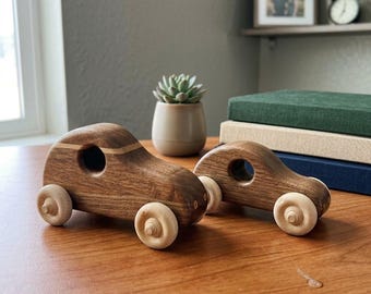 Montessori Wooden Cars – Handmade Toy Cars Set