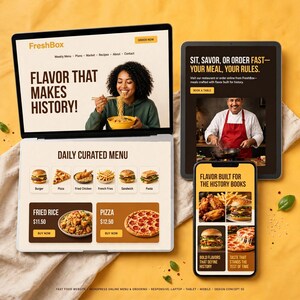 Burger Restaurant Website Design WordPress Online Ordering Development for Burger Shops and Food Businesses