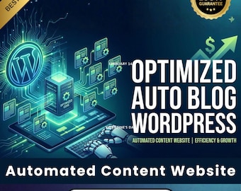 Optimized Auto Blog WordPress | Automated Content Website