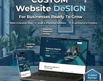 Professional Custom Website Design for Small Businesses | Free Hosting Included | Quick Delivery | Unlimited Revisions