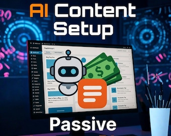 WordPress Auto Blog Website | AI Content Setup | Passive Income Blog
