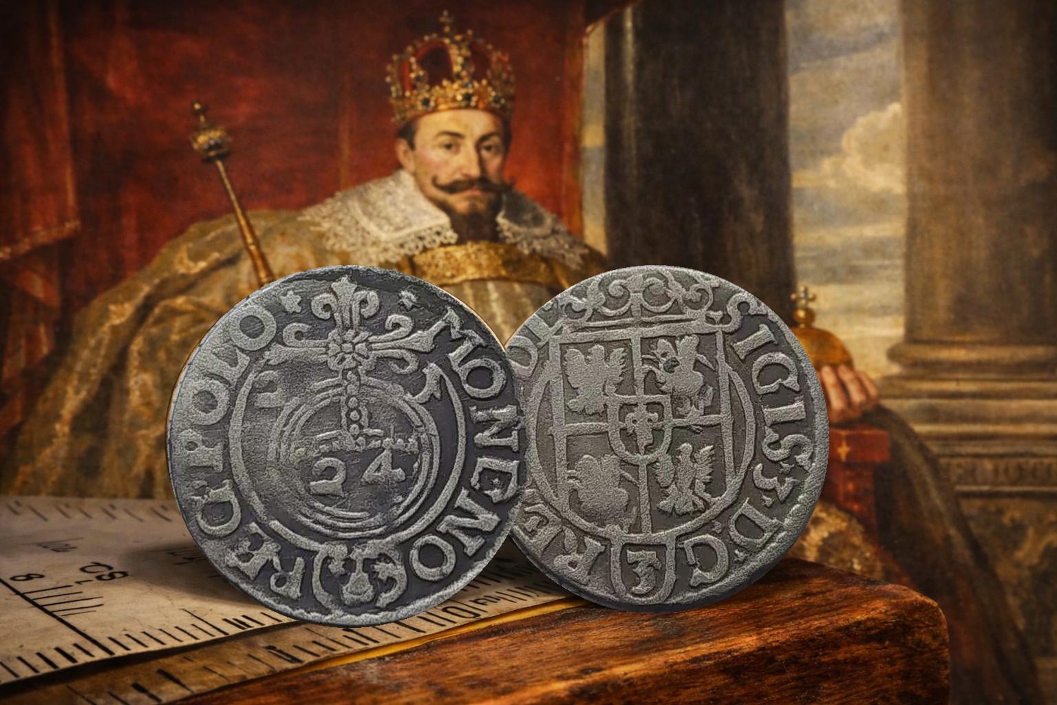 5780. ポーランド王国 ジグムント3世 1/24ターラー銀貨 中世銀貨 Sigismund iii coins - Etsy 日本 5780. ポーランド王国 ジグムント3世