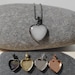 DIY Breastmilk/Keepsake Heart Pendant Necklace on Platinum, Gold, Rose Gold, or Gunmetal plated with chain- DIY Resin Kit 