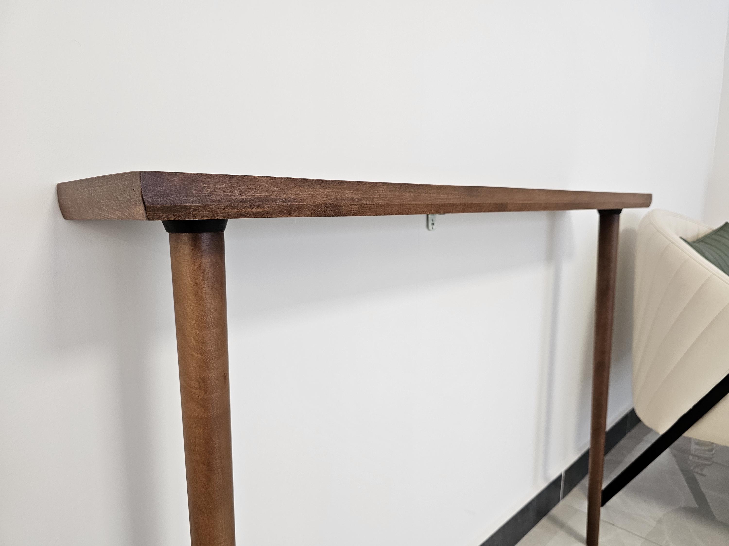 Walnut Radiator Table Top Walnut Beech Wood Narrow Console Table, Slim Entryway Radiator Shelf - Etsy