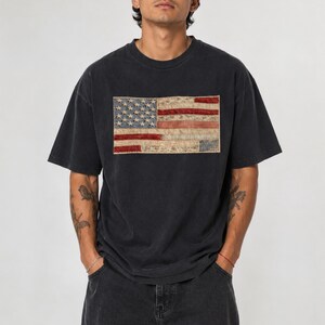 Patchwork inspirierte Grafik Amerikanische Flagge Shirt, 250 Jahre Jahre Patriotic Fourth Ofwitzy T-Shirt, USA Grafik T-Shirts