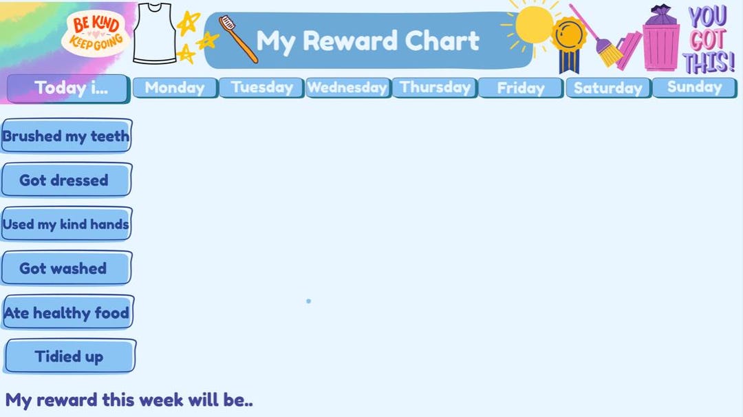 Rewards Progress Report Positive Reward Chart for Children | Encouraging Behaviour & Progress ...