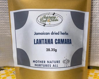 Getrocknete Lantana Camara-Blätter | Jamaikanisches Kräuter-Bastelzubehör