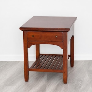 Lexington Bob Timberlake Arts & Crafts Solid Cherry End Table Nightstand with Drawer
