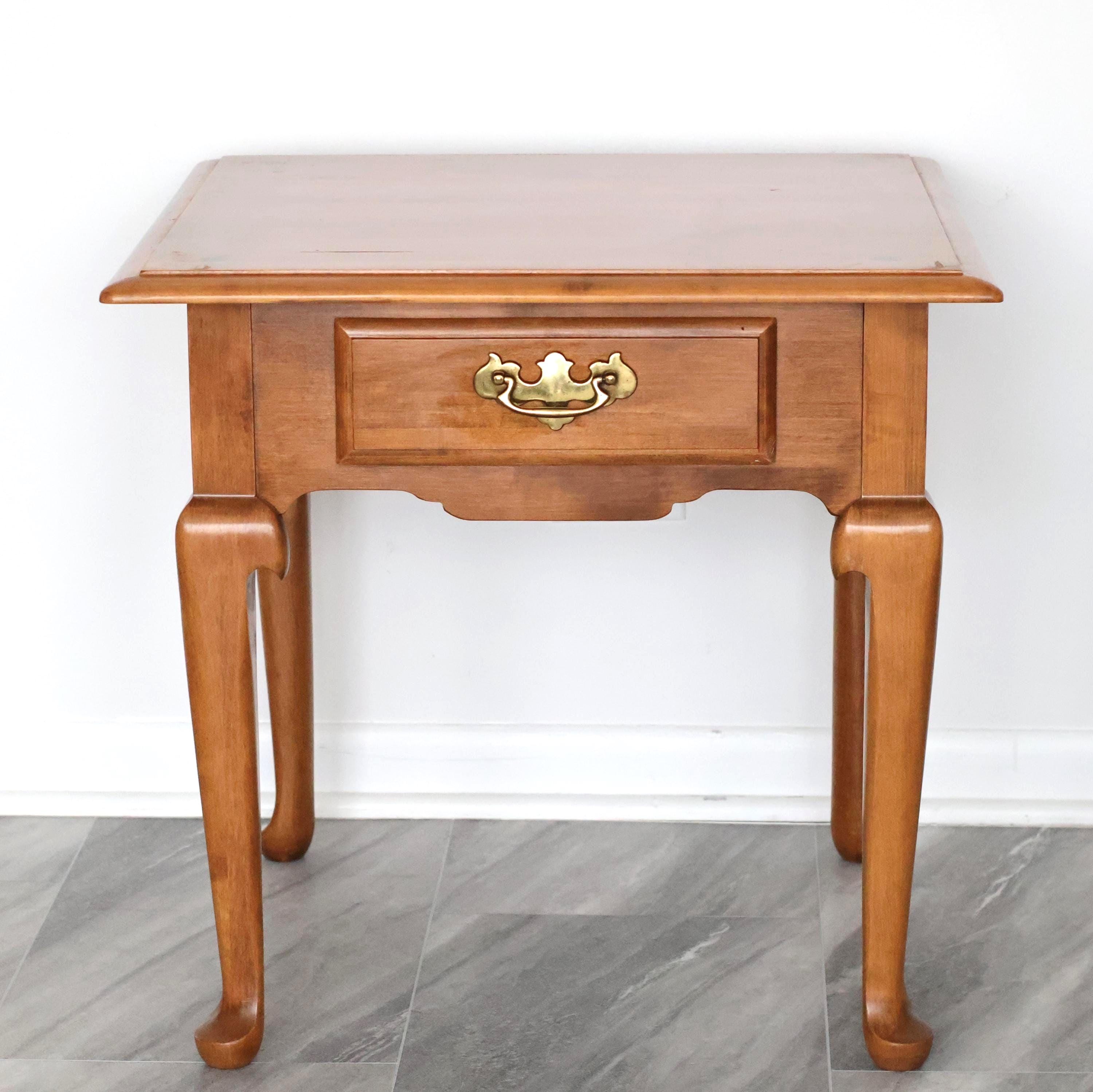 Ethan Allen Vintage Maple End Tables - Etsy