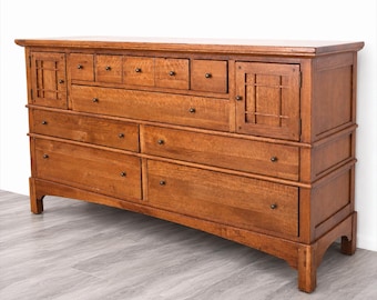 Lexington Furniture Bob Timberlake Arts & Crafts Collectie Dressoir / , Massief eikenhouten ladekast