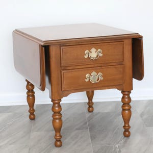 Ethan allen vintage side table - Etsy 日本