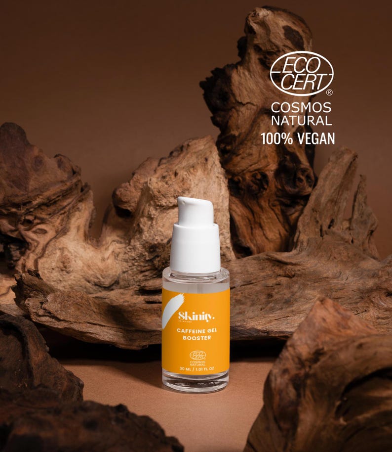 Caffeine Eye Serum | Skinity Awake Drops, Depuffing Booster image 1