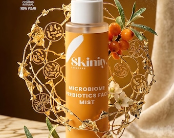 rebiotisches Gesichtsnebel, Feuchtigkeitsspendendes Gesichtsspray, Veganes feuchtigkeitsspendendes Gesichtswasser