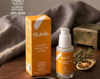 Radiant Face Serum, Alpha Arbutin & Bio-Retinol, Vegan Brightening Skincare