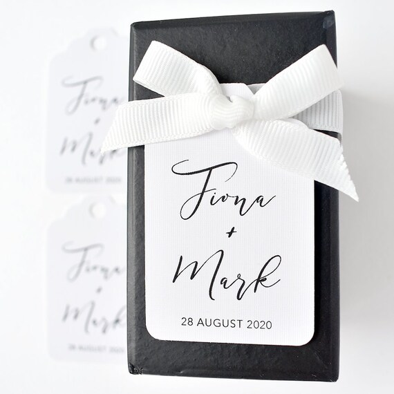 wedding tag bombonier tag