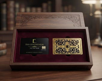 NEW!! ウィック、ジョン、バレリーナコンチネンタルホテルキーカード
