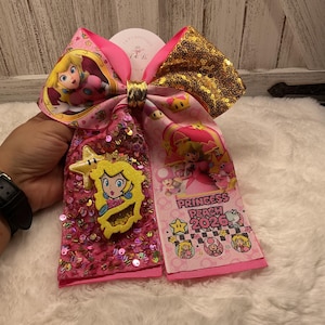 Lazo para el cabello de princesa de Mario World 2026