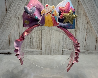 Diadema de princesa hecha a mano