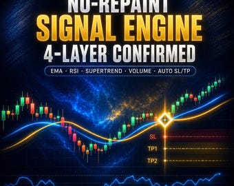 No-Repaint Scalp Swing Signal Bot | TradingView Indicator Pine Script v5