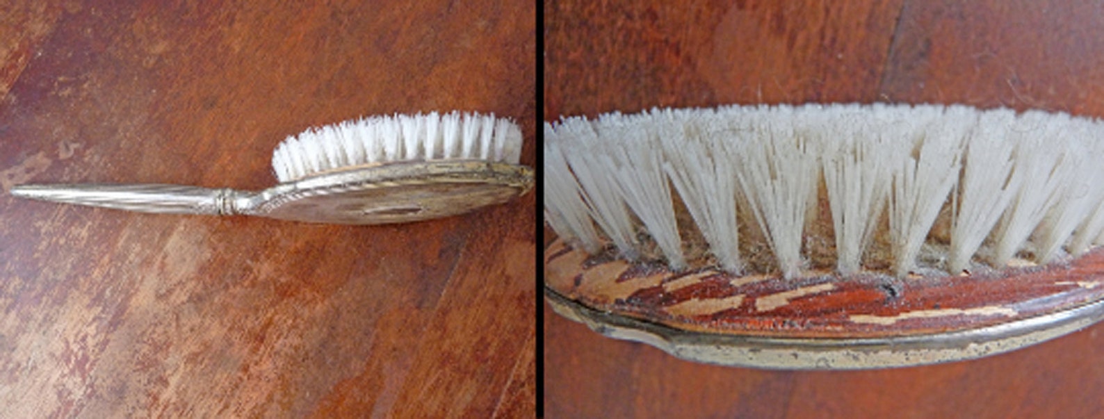 1800s Ornate Hair BRUSH in Sterling Silver Etsy