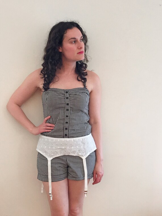 CROWNETTE Garter Belt Clearance 60s Size 32 White Eyelet Lace - Etsy  Singapore