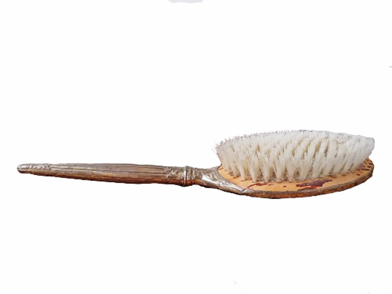 1800s Ornate Hair BRUSH in Sterling Silver Etsy