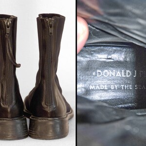 donald pliner combat boots