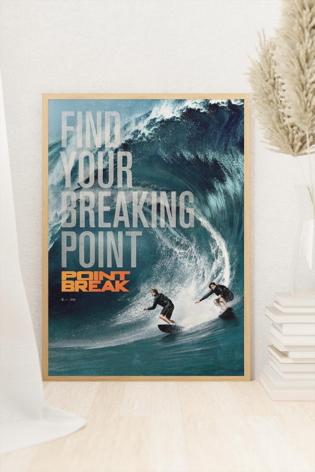 Point Break Sticker Point Break Poster | 90s Action Movie Wall Art | Surf Crime Film Print ...