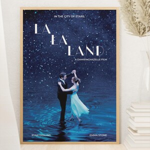 La La Land Poster Blue - Etsy New Zealand