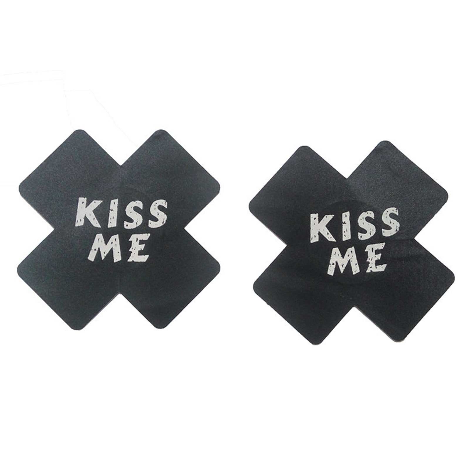 Message Nipple Sticker Pasties Eat Me Lick Me Kiss Me Self Etsy