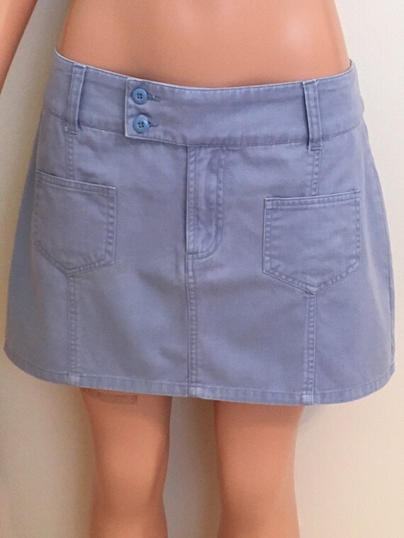 low waist mini skirt