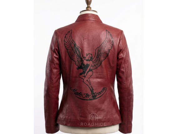 Claire Redfield Inspired Red Leather Jacket | Resident Evil 2