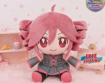 Kasane Teto Inspired 23cm Plush Doll – Kawaii Anime Plushie – Gift & Decor