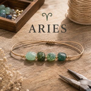 Sternzeichen Armband für Frauen, Minimalistischer Kristall Geburtsstein Schmuck, Zierliches Astrologie Geschenk für Sie