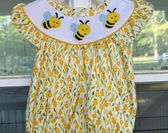 Baby Bee Dress, Fun to 'bee One' Dress,bumble Bee Dress Girls, Bee