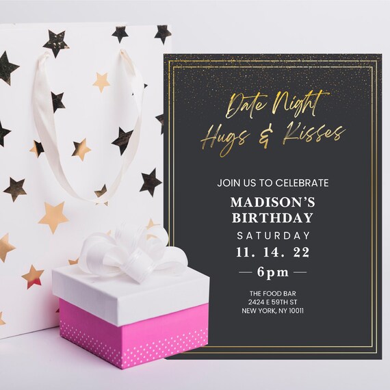 Birthday Evite Do It Yourself We Provide a Invitation - Etsy