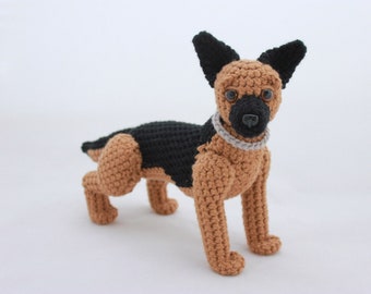 German Shepherd Dog Doll
