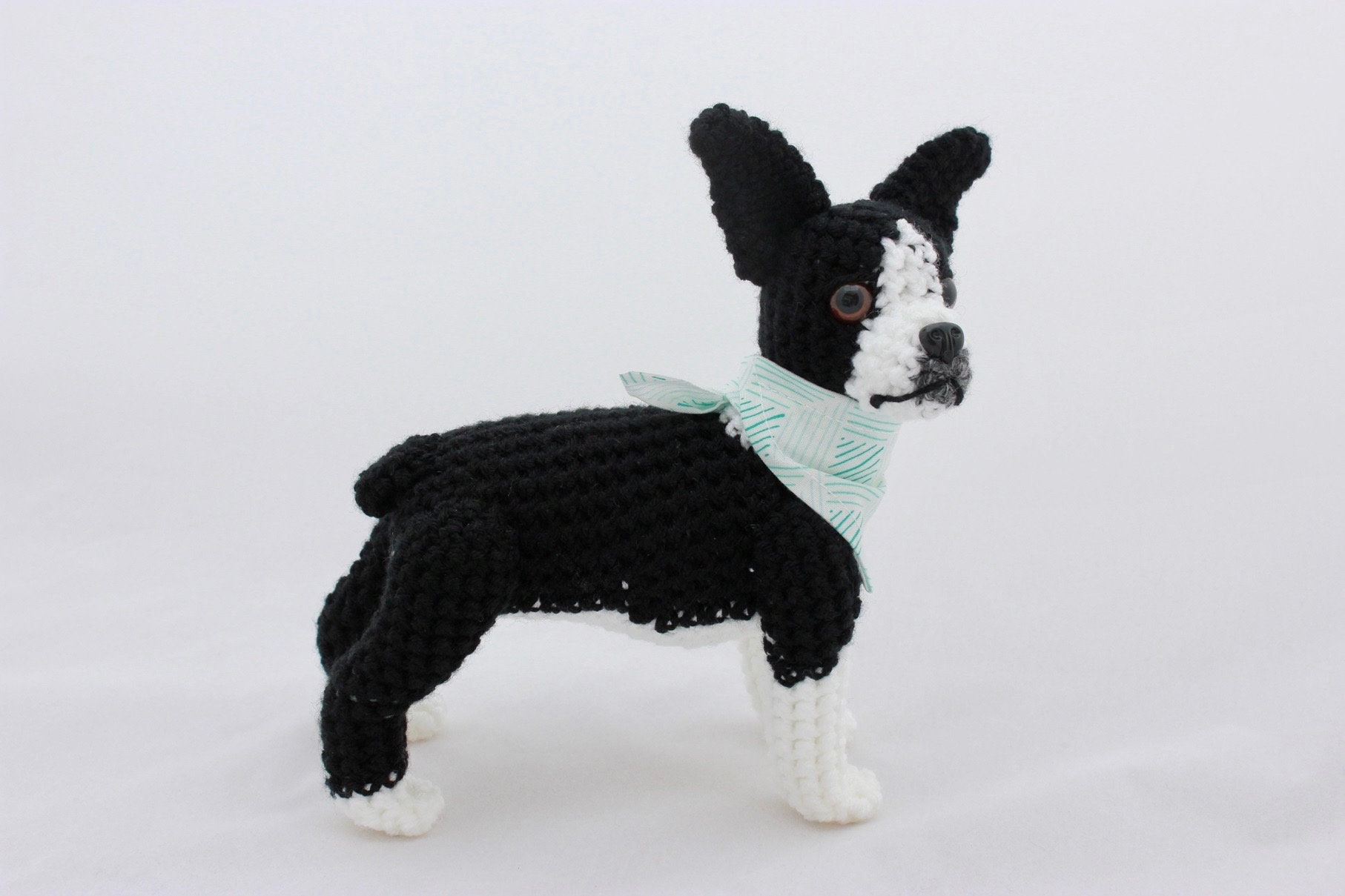ボステリ人形 Boston Terrier Doll - Etsy 日本
