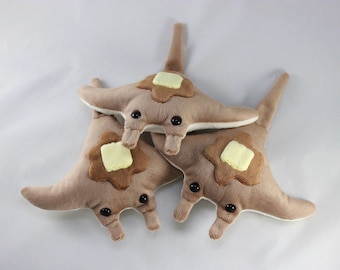 Sea Pancake Manta Ray Plush
