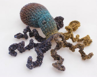 Sparkling Galaxy Octopus Doll