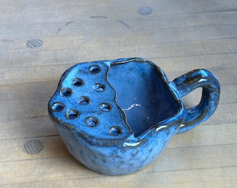 Berry Mug/Bowl - Kitchen, Handmade, Strainer - Made to Order