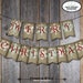 Christmas Banner Holiday Banner Merry &amp; Bright Banner - Etsy