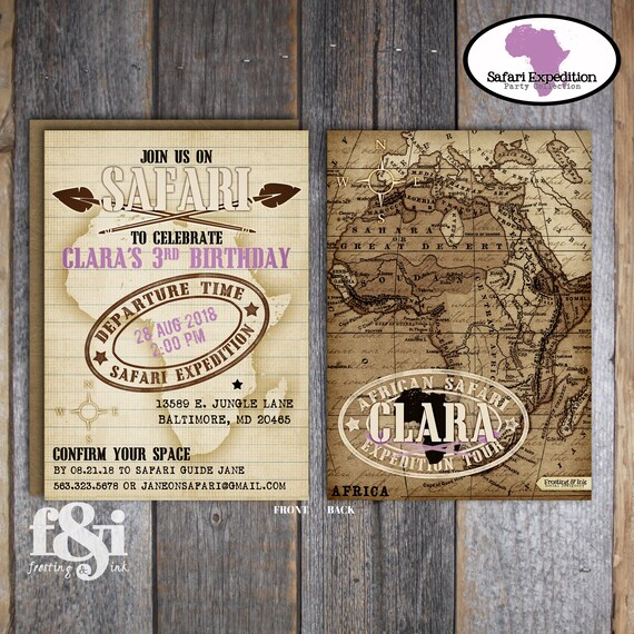 Safari Party Decorations Safari Party Signs Safari Welcome Etsy