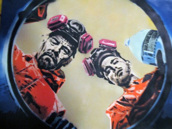 stencil art breaking bad spray paint stencil art barrel of disintegration h2so4 spray paint stencil art