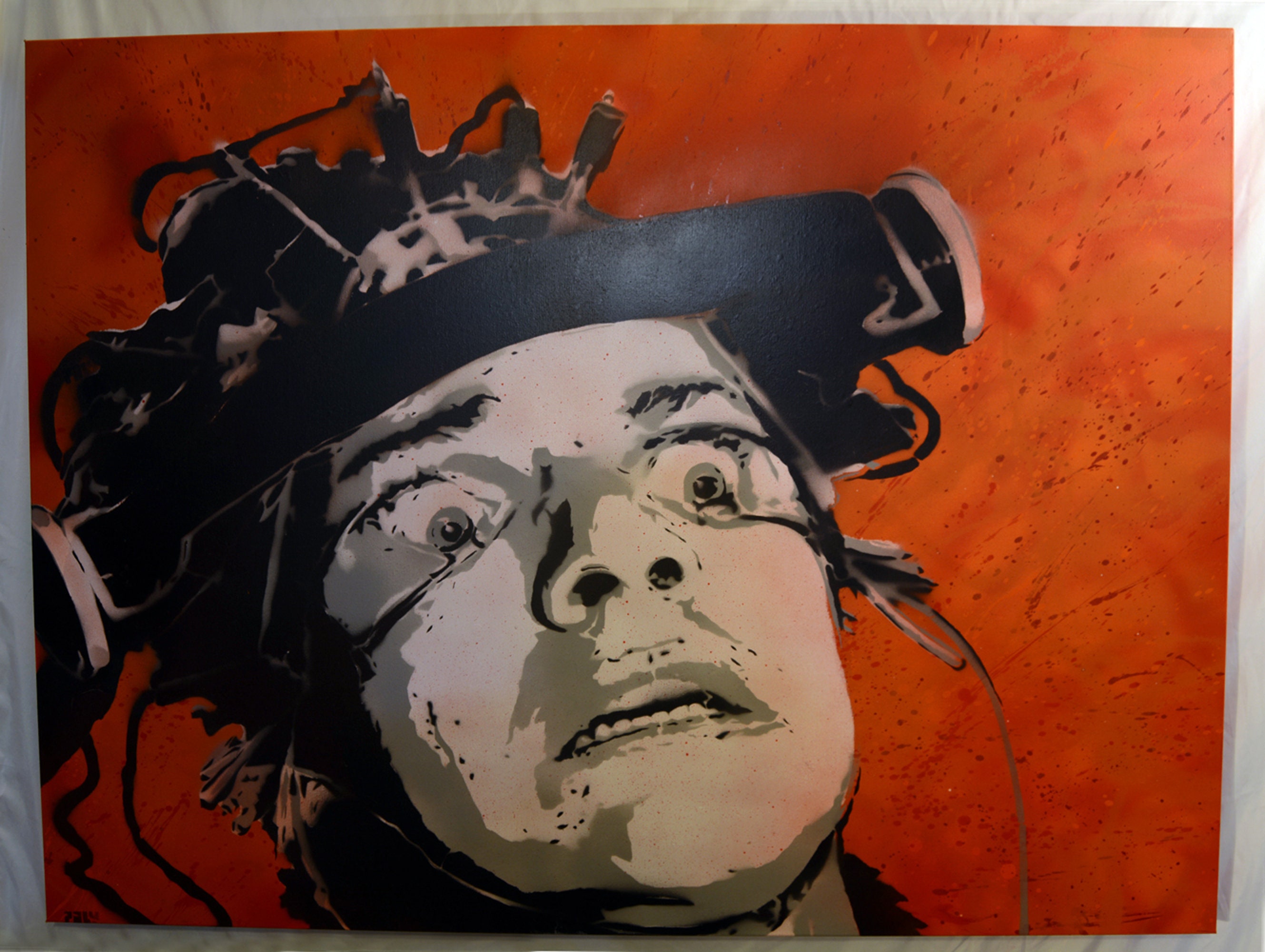 A Clockwork Orange Large Acrylic Spray Paint Stencil Art On Etsy a-clockwork-orange-large-acrylic-spray-paint-stencil-art-on-etsy