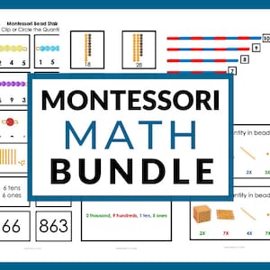 Montessori Math Bundle