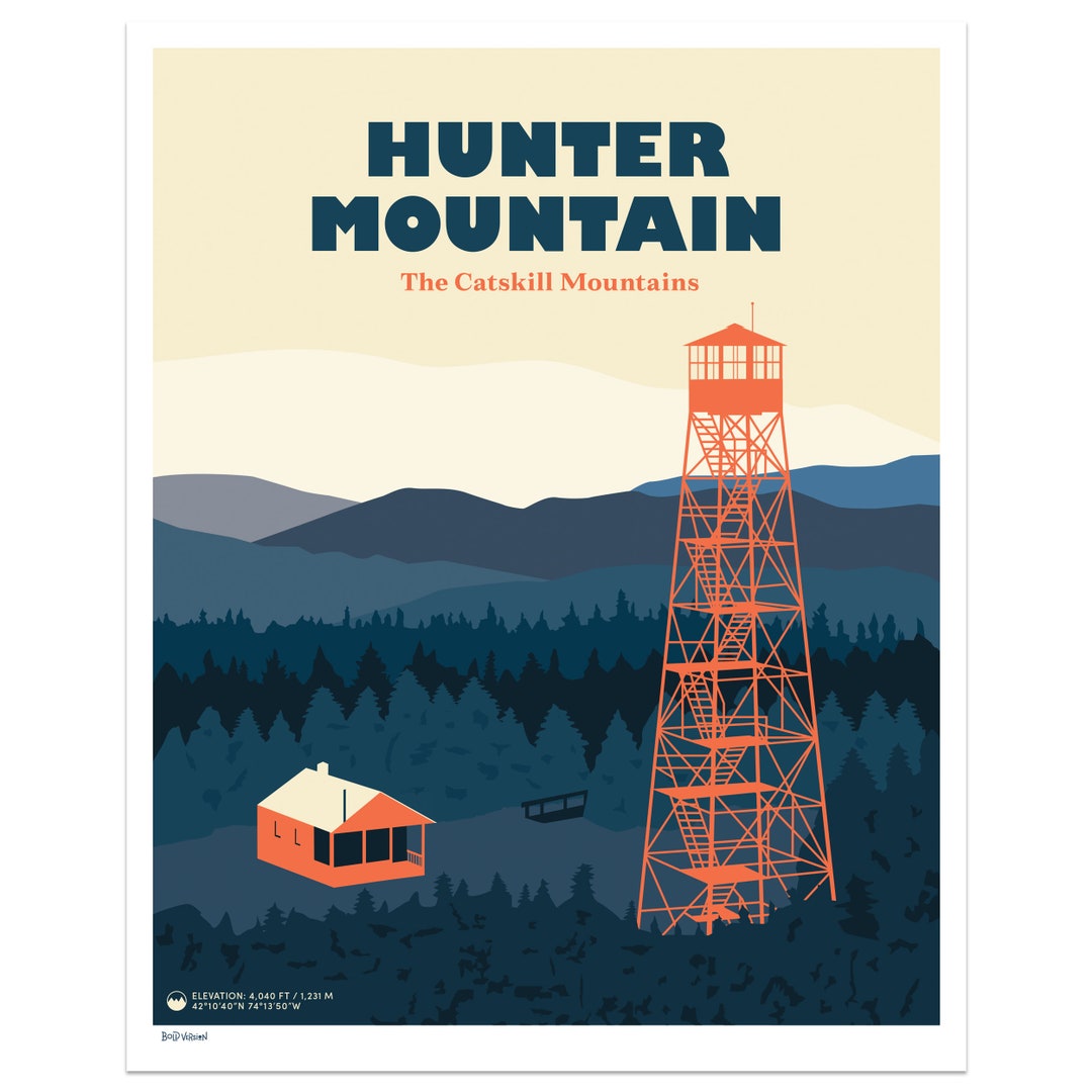 Hunter Mountain Etsy